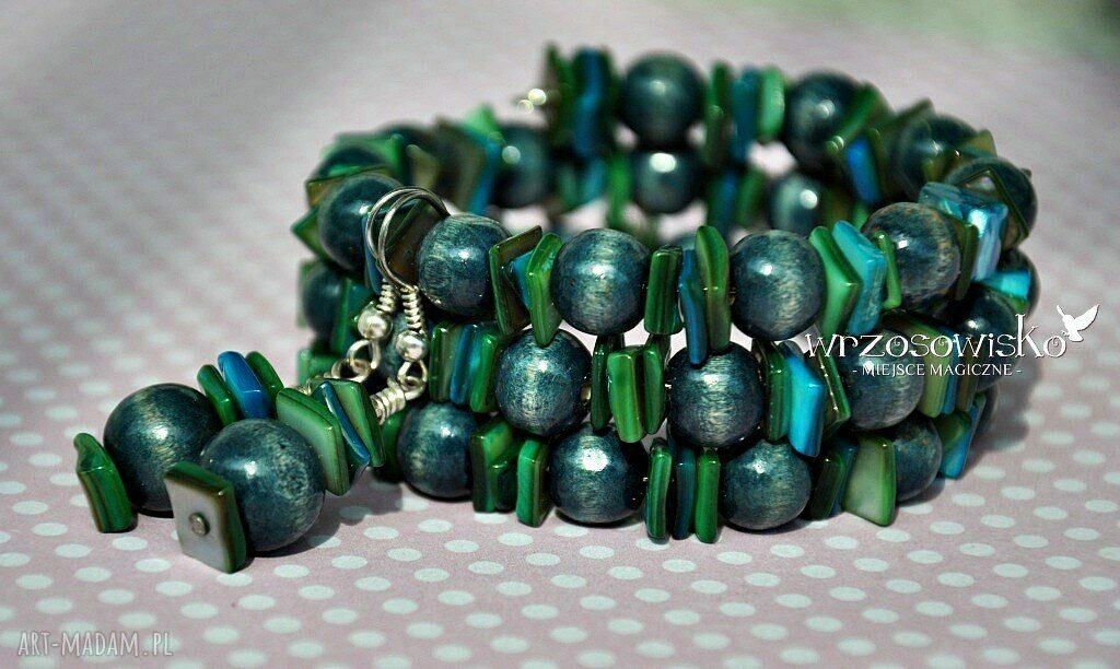 Kobaltowe drewno handmade