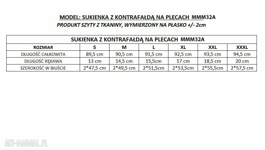 KOMPLET letnich sukienek z kontrafałdą na plecach, model 32A, wzór łowicki na czarnym tle