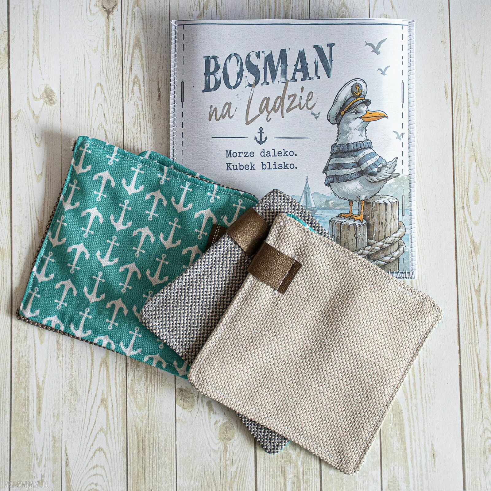 Ręcznie robione podkładki handmade na stół