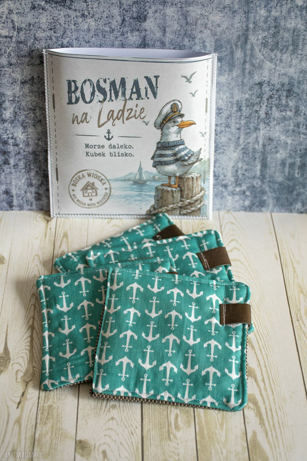Ręcznie robione podkładki handmade na stół