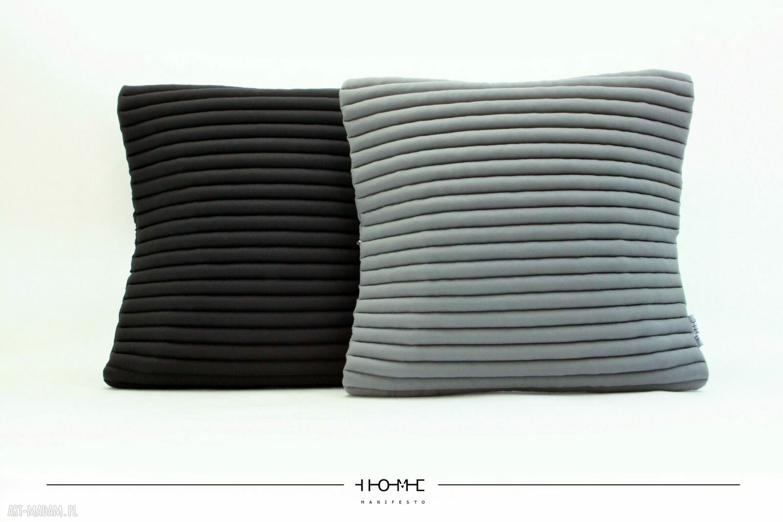 komplet poduszek colors 50/ black, grey, white