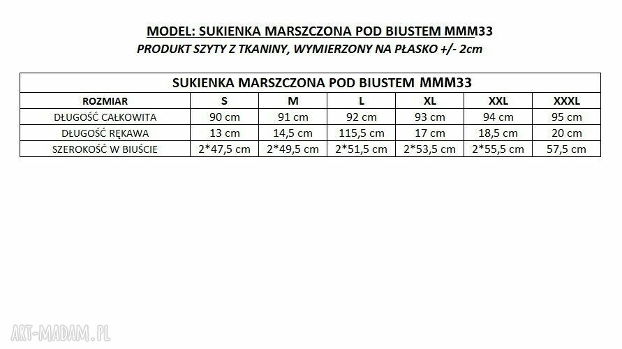 Komplet sukienek mama i córka - białe marszczone pod biustem (model 33)
