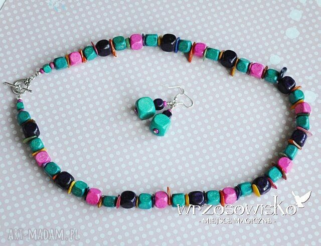 Komplet w kolorze handmade