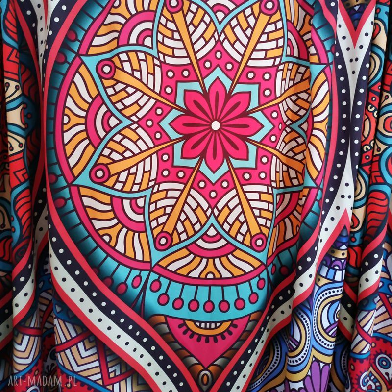 Komplet zasłon Marroccan Arabesque - marokańska arabeska i boho klimat
