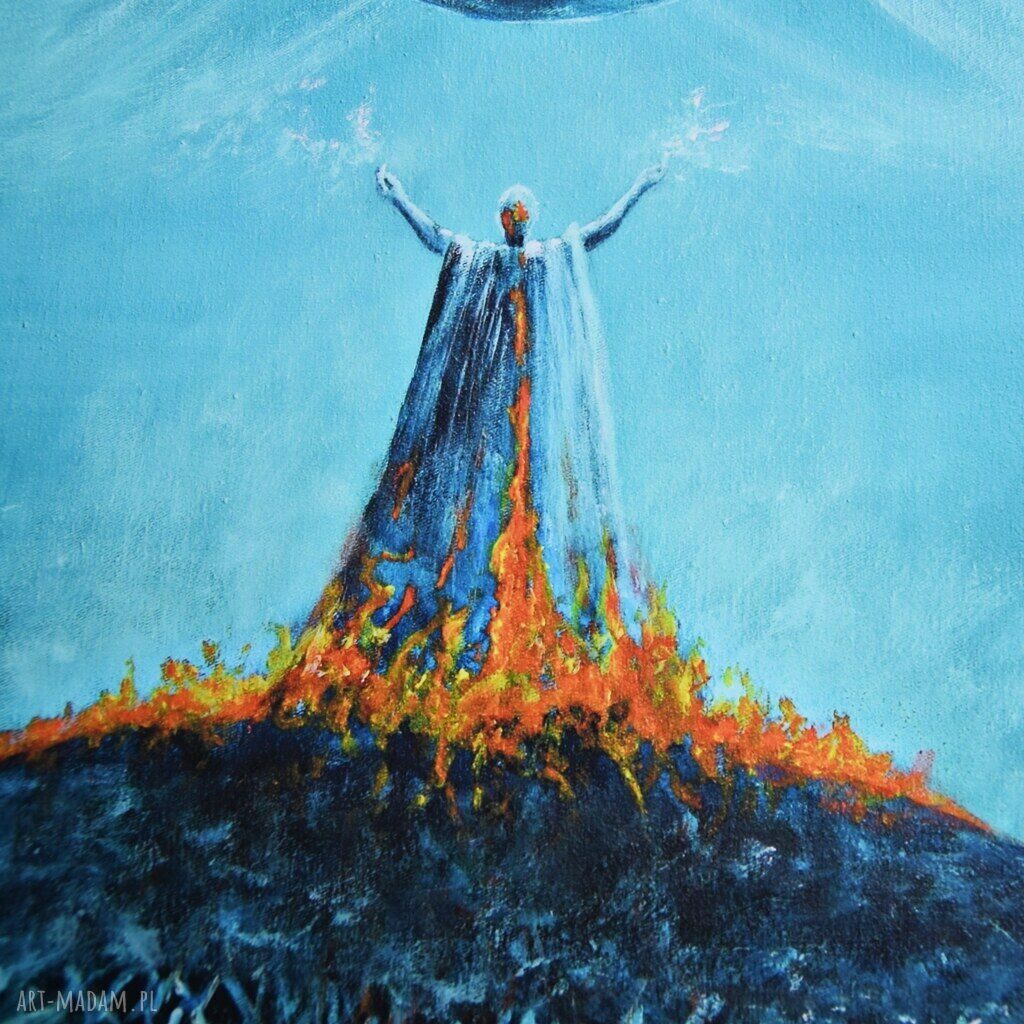 Komunia surrealizm - oryginalny plakat w formacie 40 x 50 cm (reprodukcja obrazu)