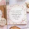 beżowe scrapbooking kartki pamiątka komunii eksplodujące pudełko komunijne