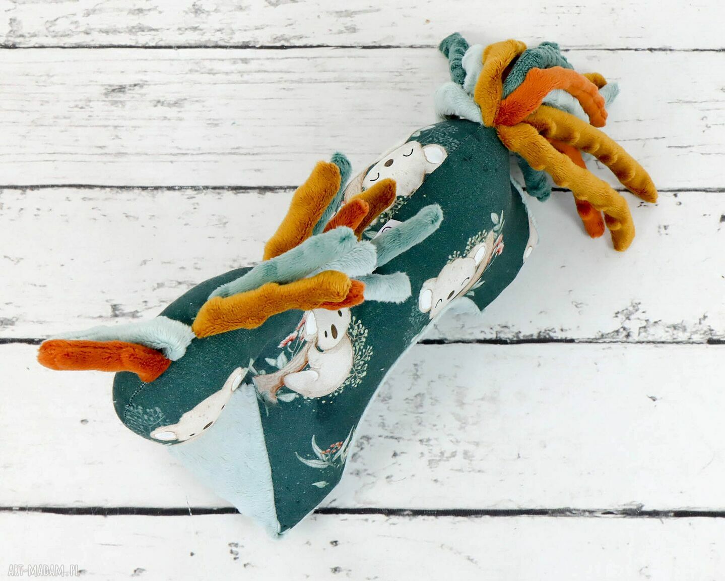 Koń Koala Zieleń - przytulanka sensoryczna (30 cm)