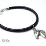 handmade bransoletki mens black horse