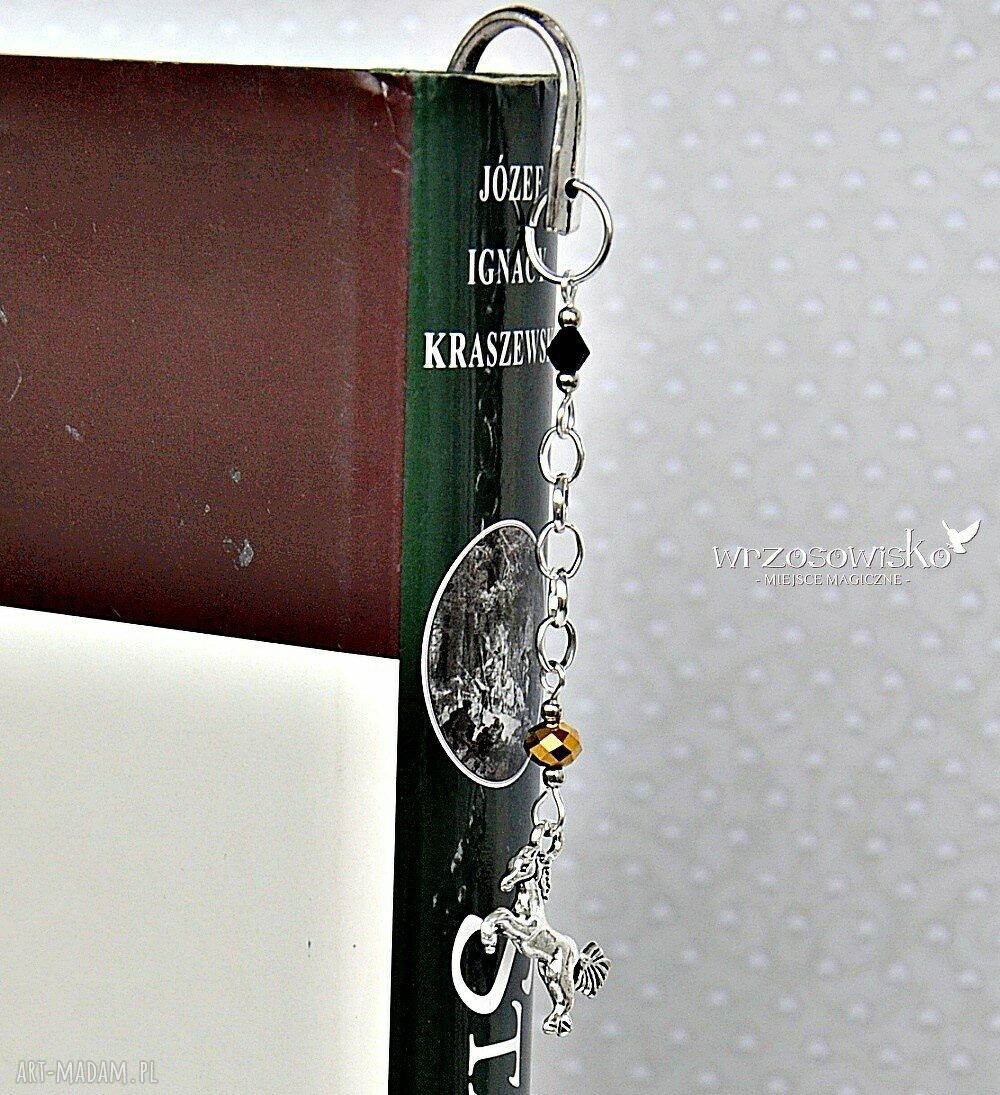Koń w galopie zakładka do książki HandMade