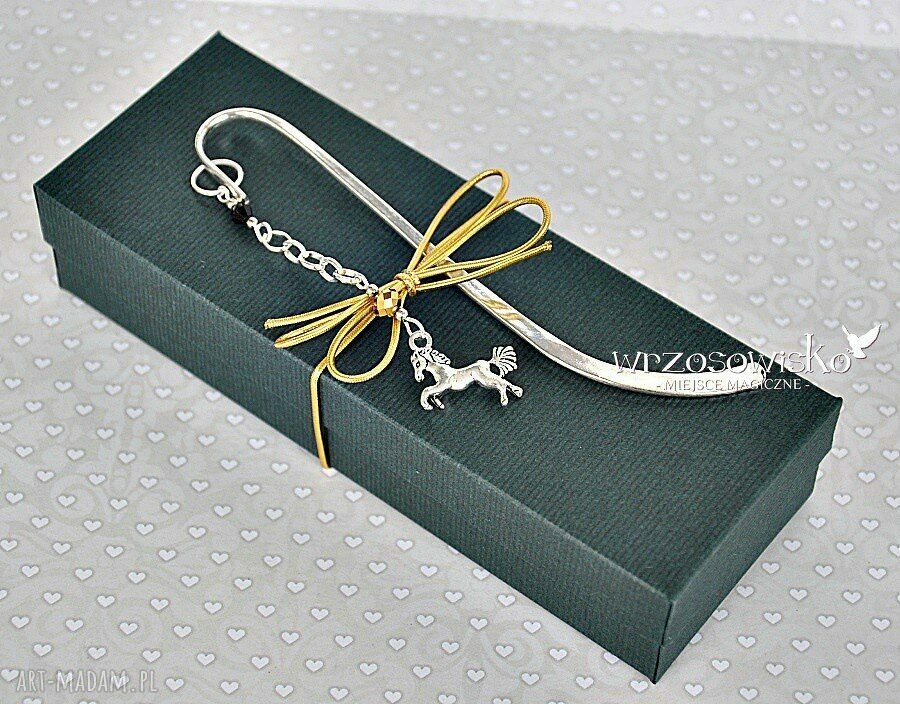 Koń w galopie zakładka do książki HandMade