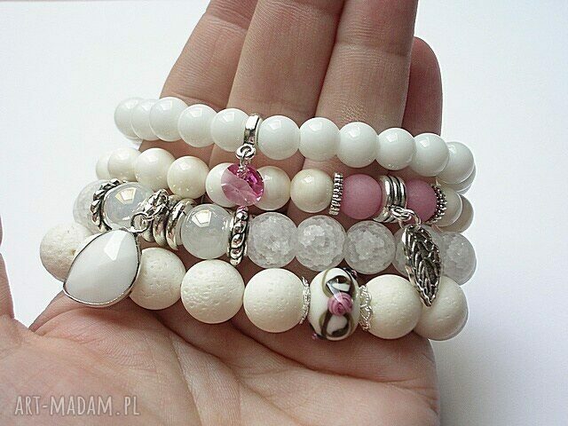 ACCENT POINT SET /09 2014/ MALINOWA hand made