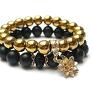 handmade bransoletki black and gold /09 2014/ duo