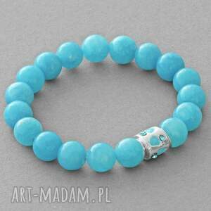 jade with bead in blue lavoga