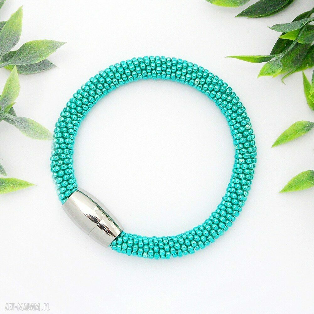Bransoletka Koralikowa "Turquoise Ocean"