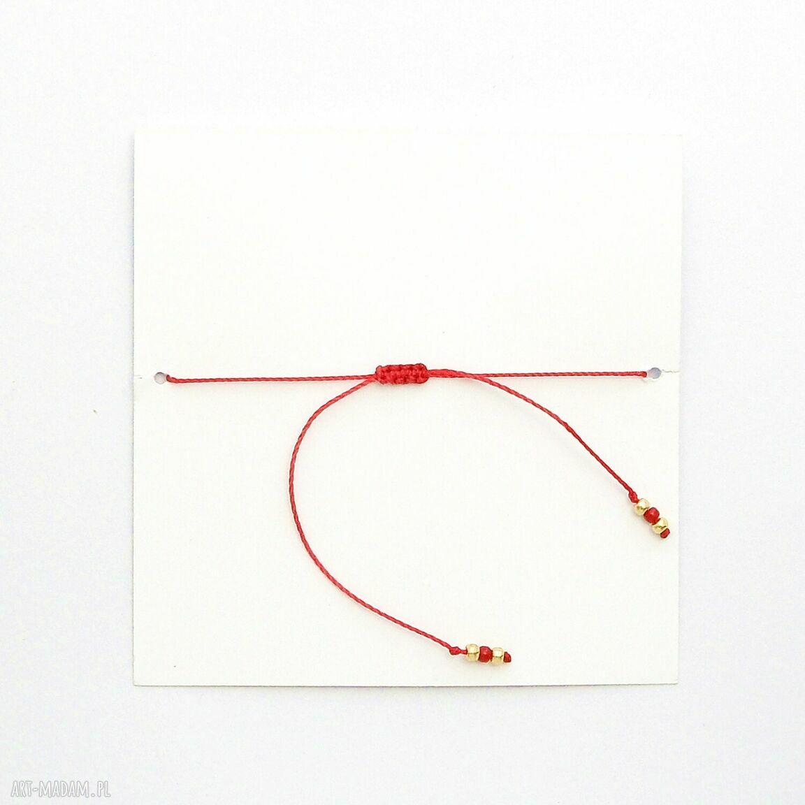 Bransoletka koralikowa For Luck - HOPE (srebrna) - regulowana 14-16 cm