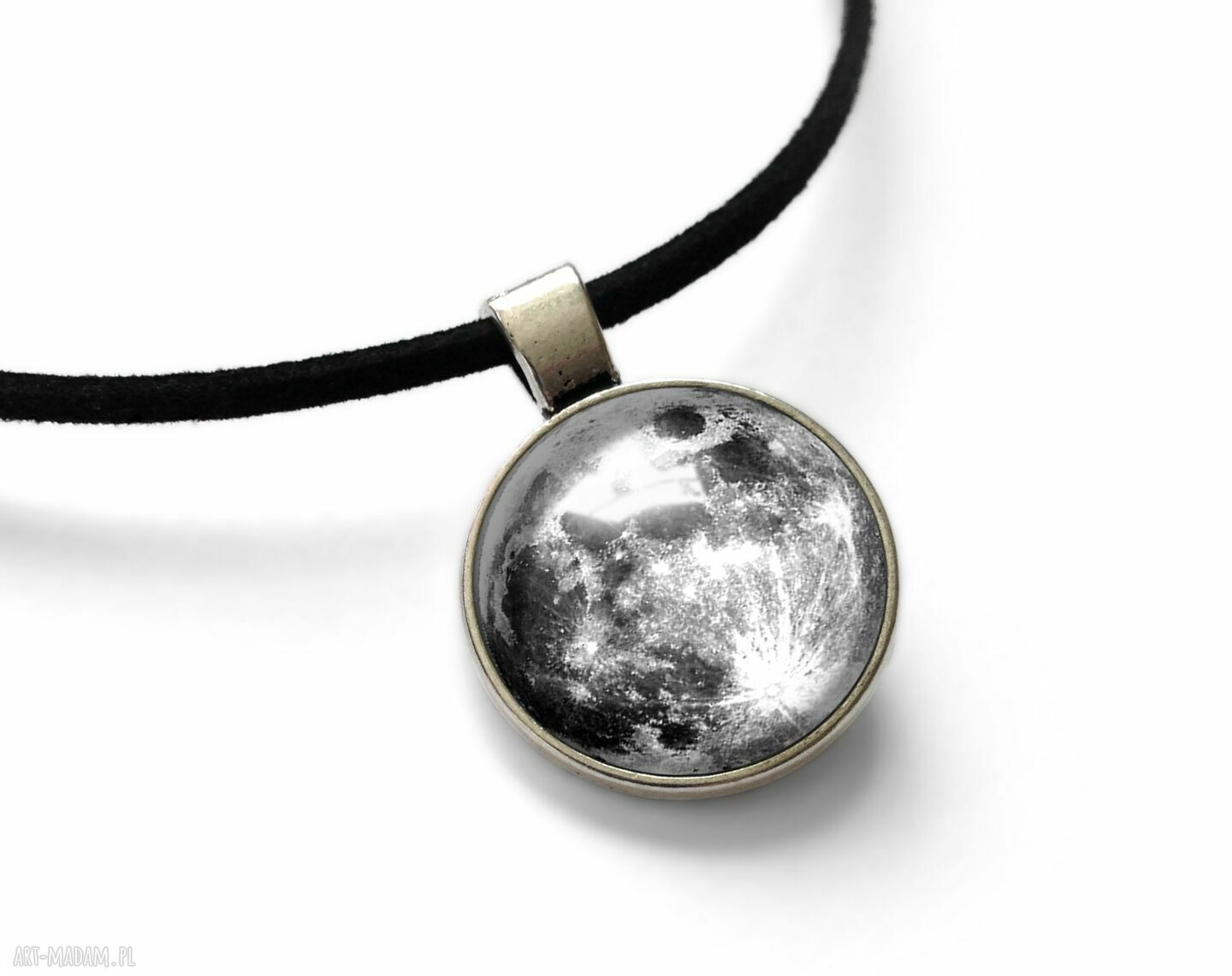 naszyjniki: Księżyc Choker ręcznie wykonane
