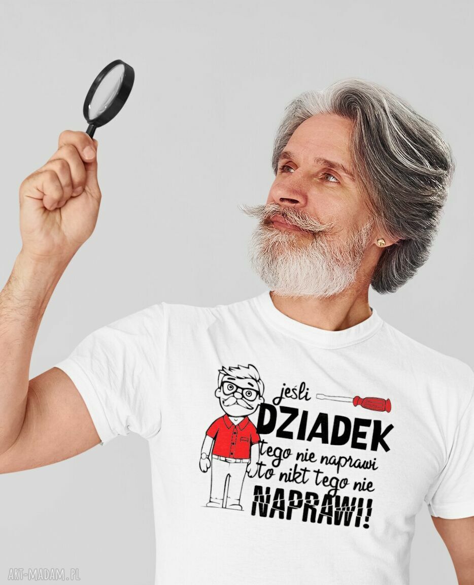 Koszulka dziadka dzien dla dziadek babci prezent