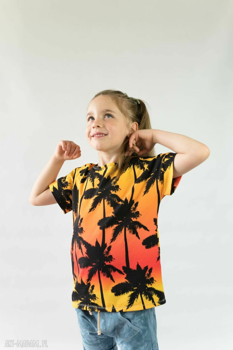Koszulka PALMY Cudi KIDS - bawełniany t-shirt dziecięcy na lato (unisex)