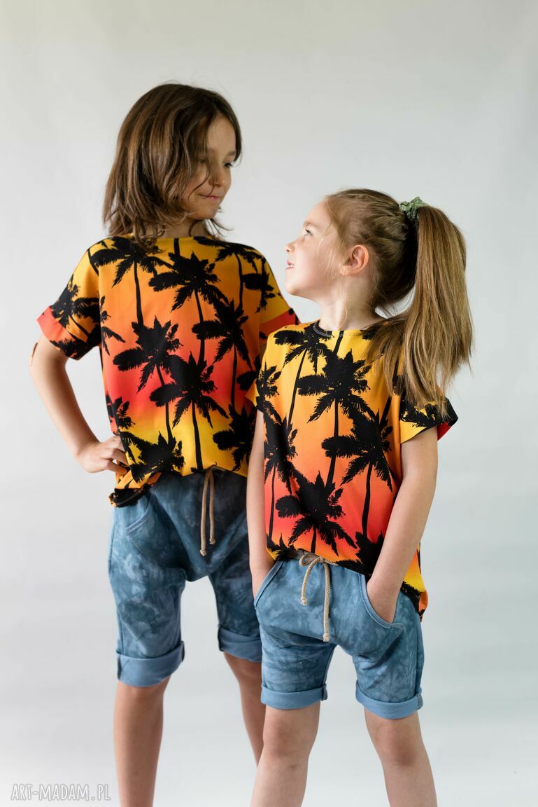 Koszulka PALMY Cudi KIDS - bawełniany t-shirt dziecięcy na lato (unisex)
