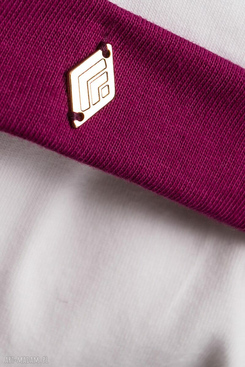 T-shirt - koszulka pink sleeves, ROZMIAR L