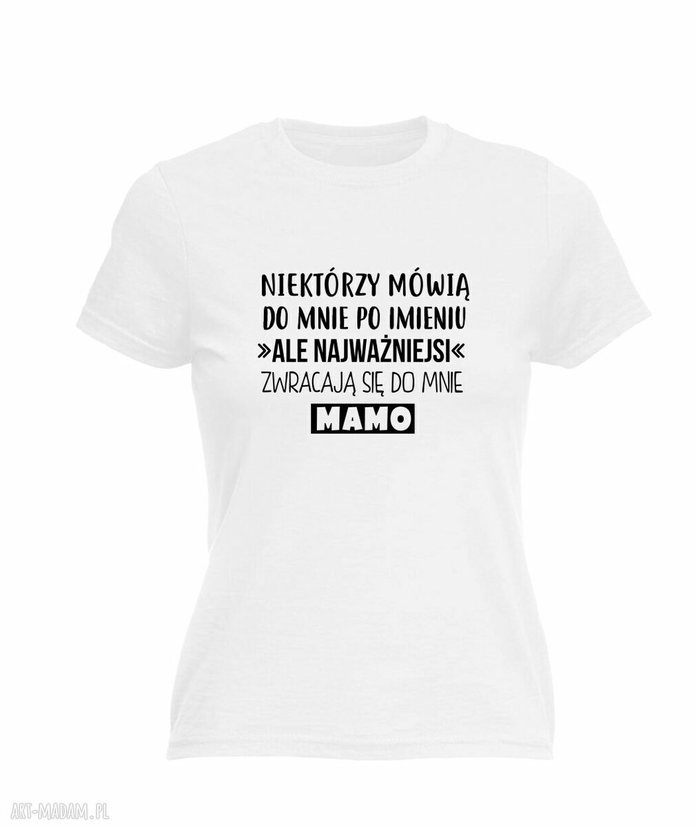 Koszulka z nadrukiem dla Mamy - najlepsza mama na Dzień Matki