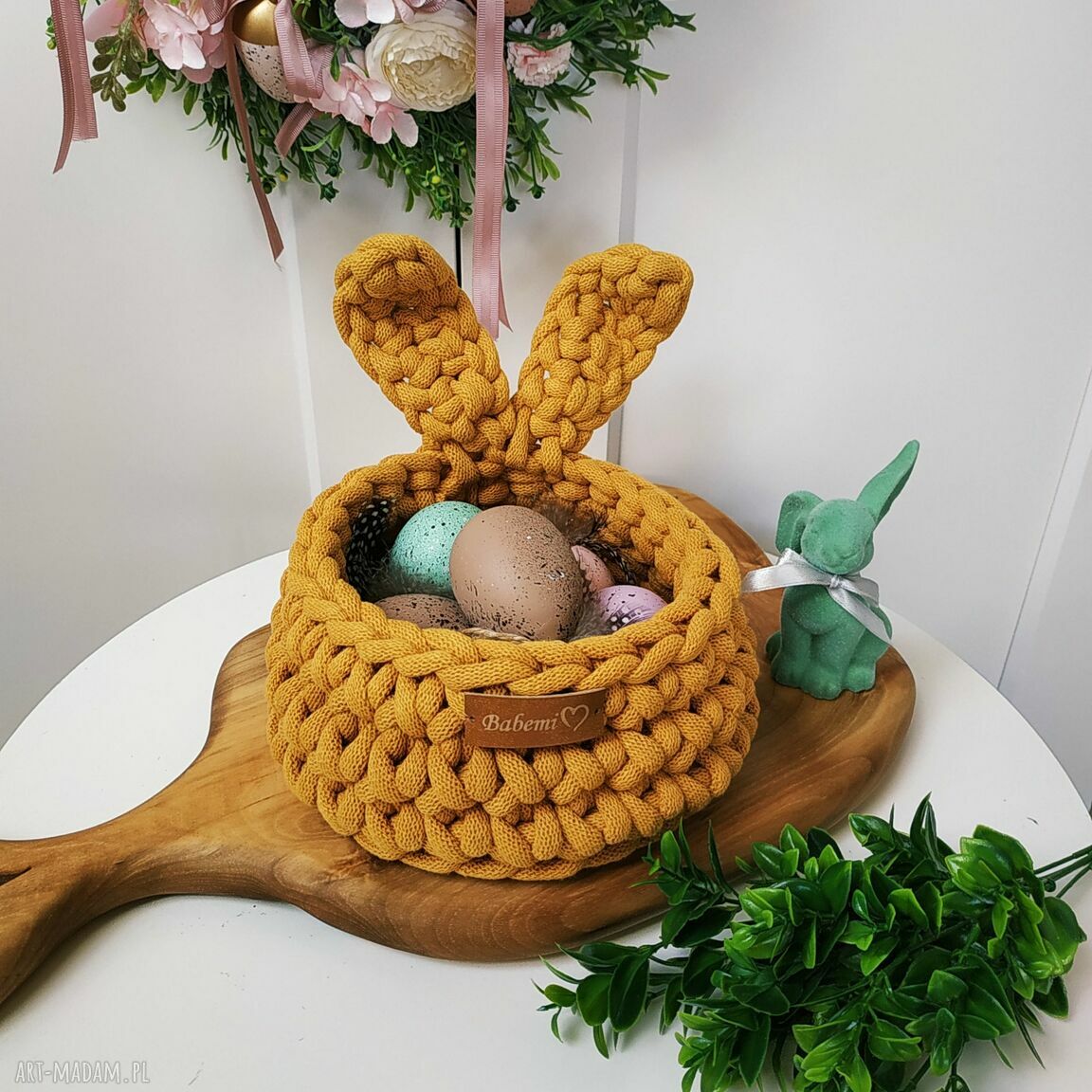 Koszyczek wielkanocny króliczek "The Ester Bunny"