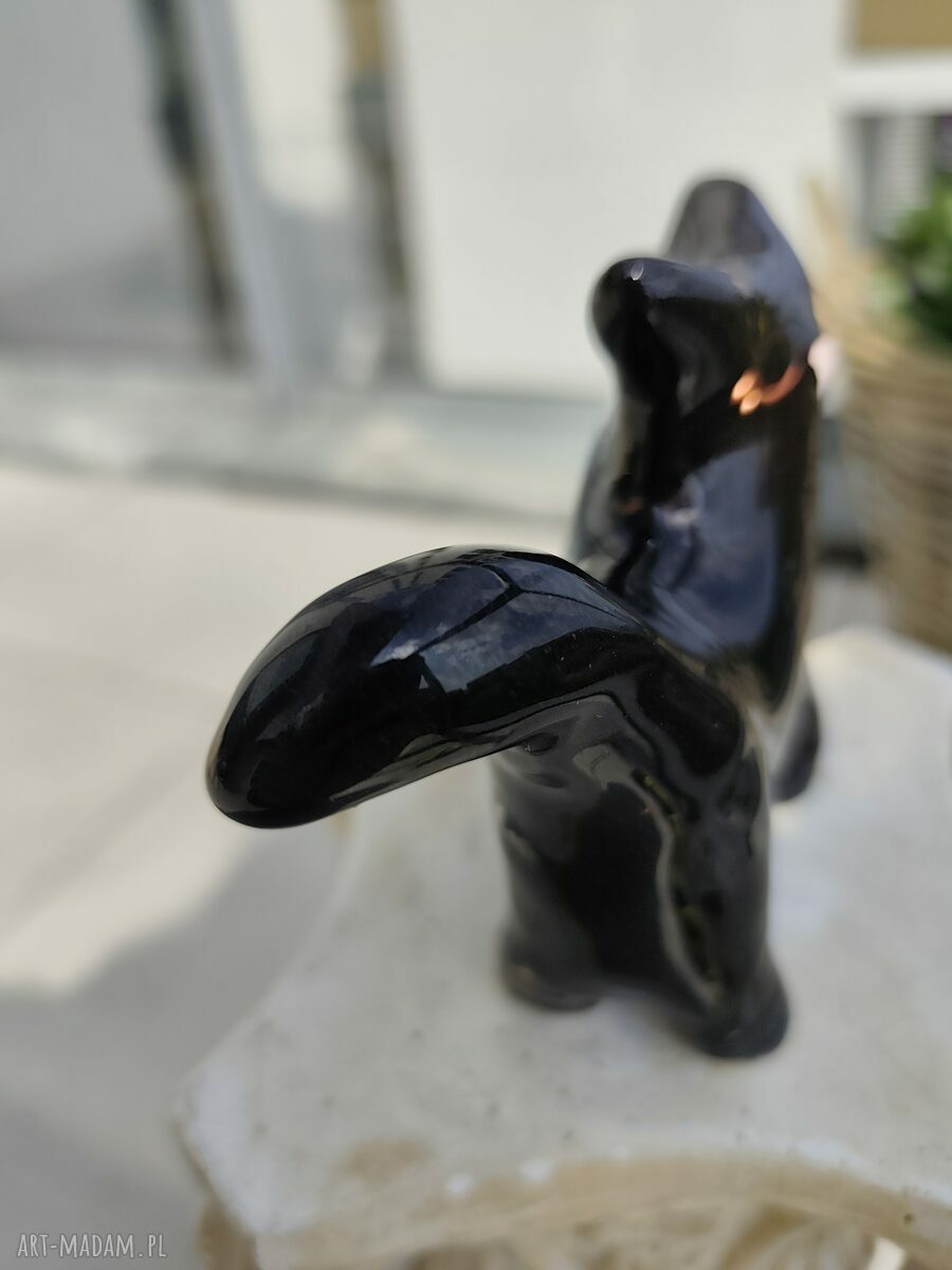 Kot ceramiczny - figurka Wolna Chwila
