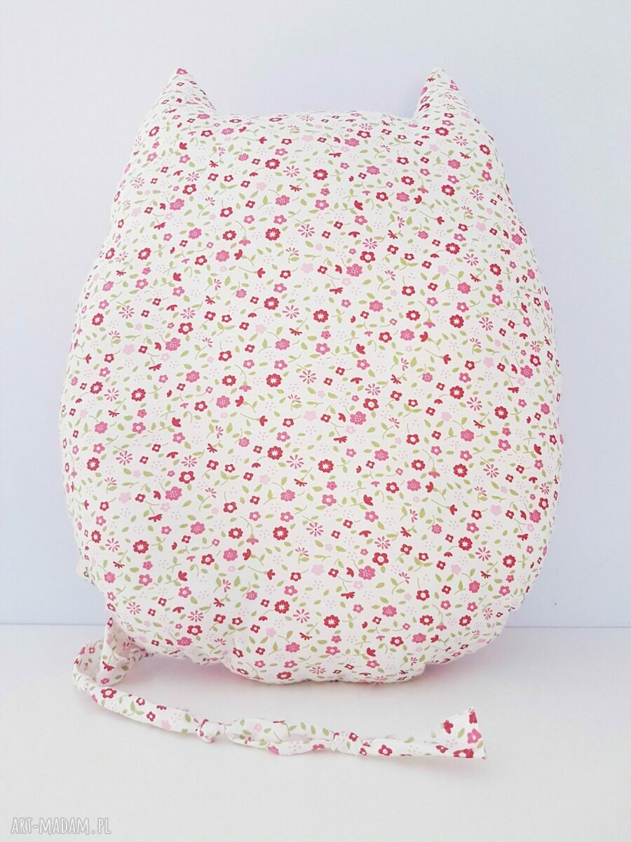 kotek dwustronny przytulaczek podusia handmade