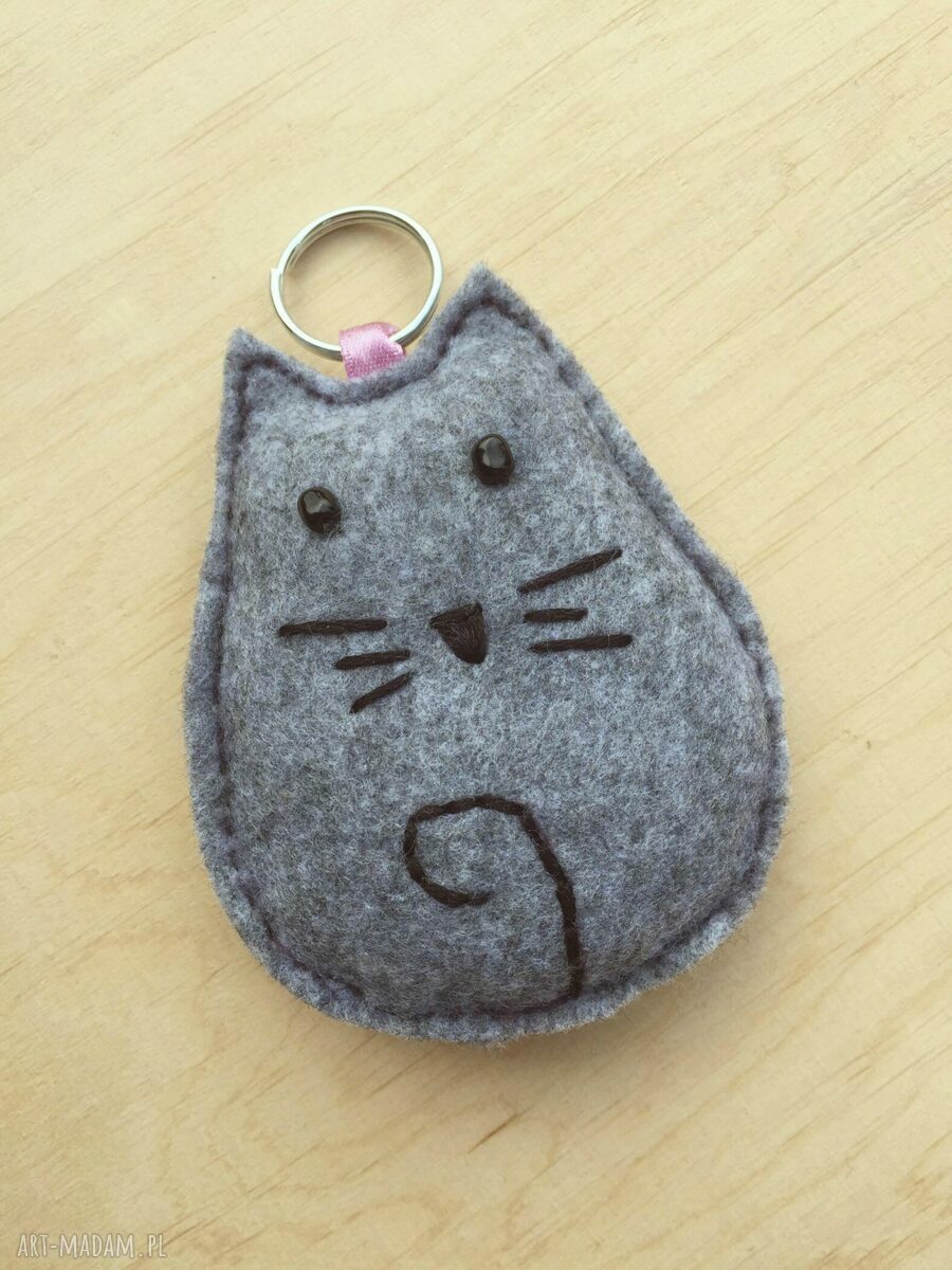 filcowa kotka mruczka na zamówienie hand made