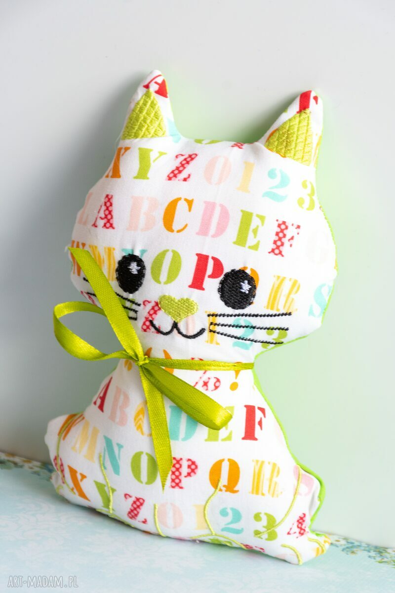 Kotek Psotek Piotruś 19 cm - kolorowa maskotka Panna Kotta