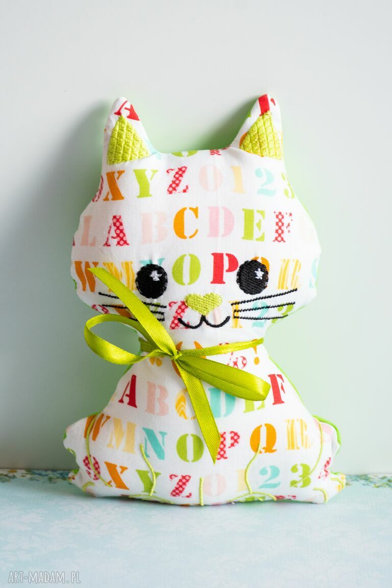 Kotek Psotek Piotruś 19 cm - kolorowa maskotka Panna Kotta