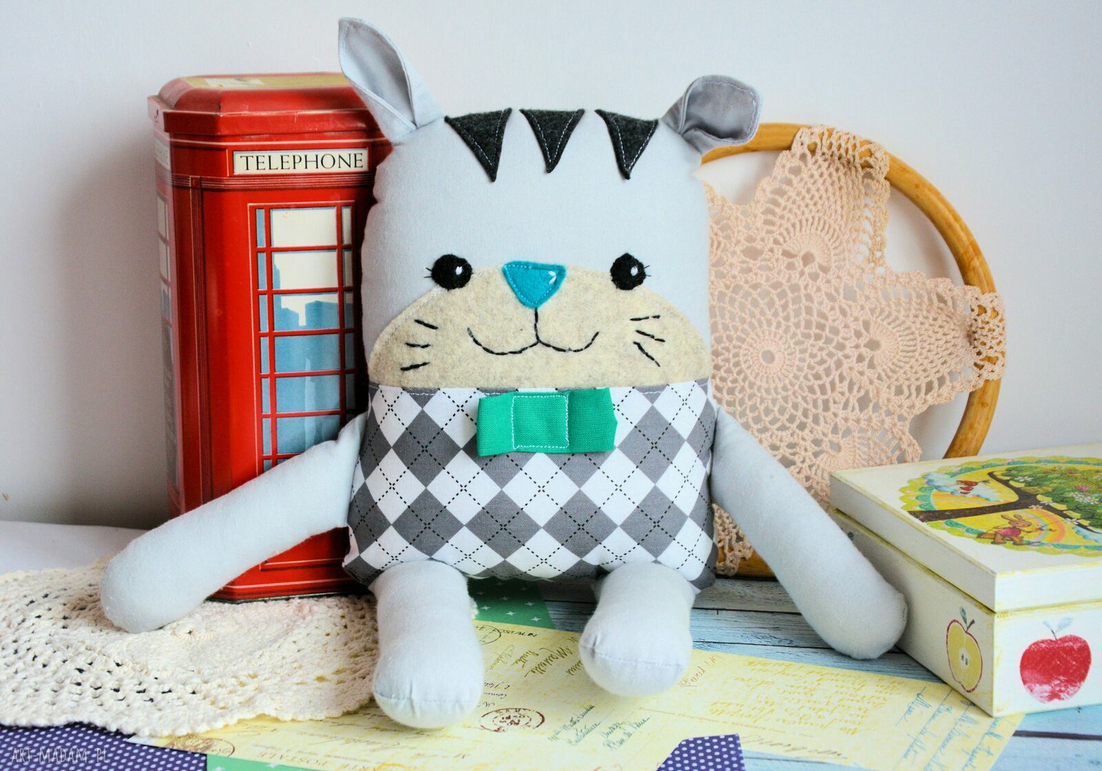 Kotek Tulikotek - Maksiu - 40 cm