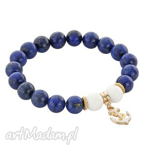 lapis lazuli with anchor