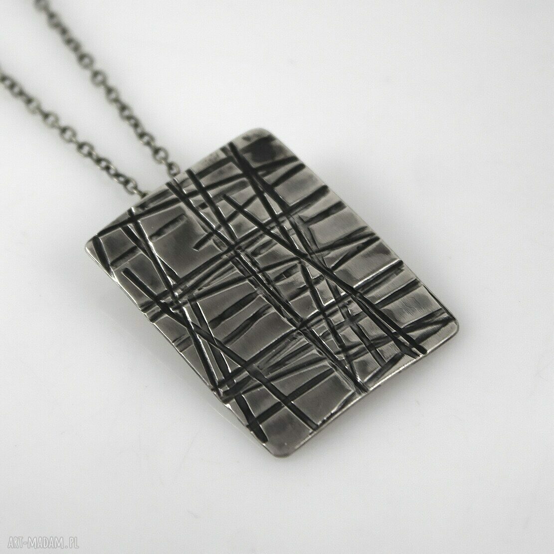 Krata - metalowy wisiorek (2311 -13) OOAK