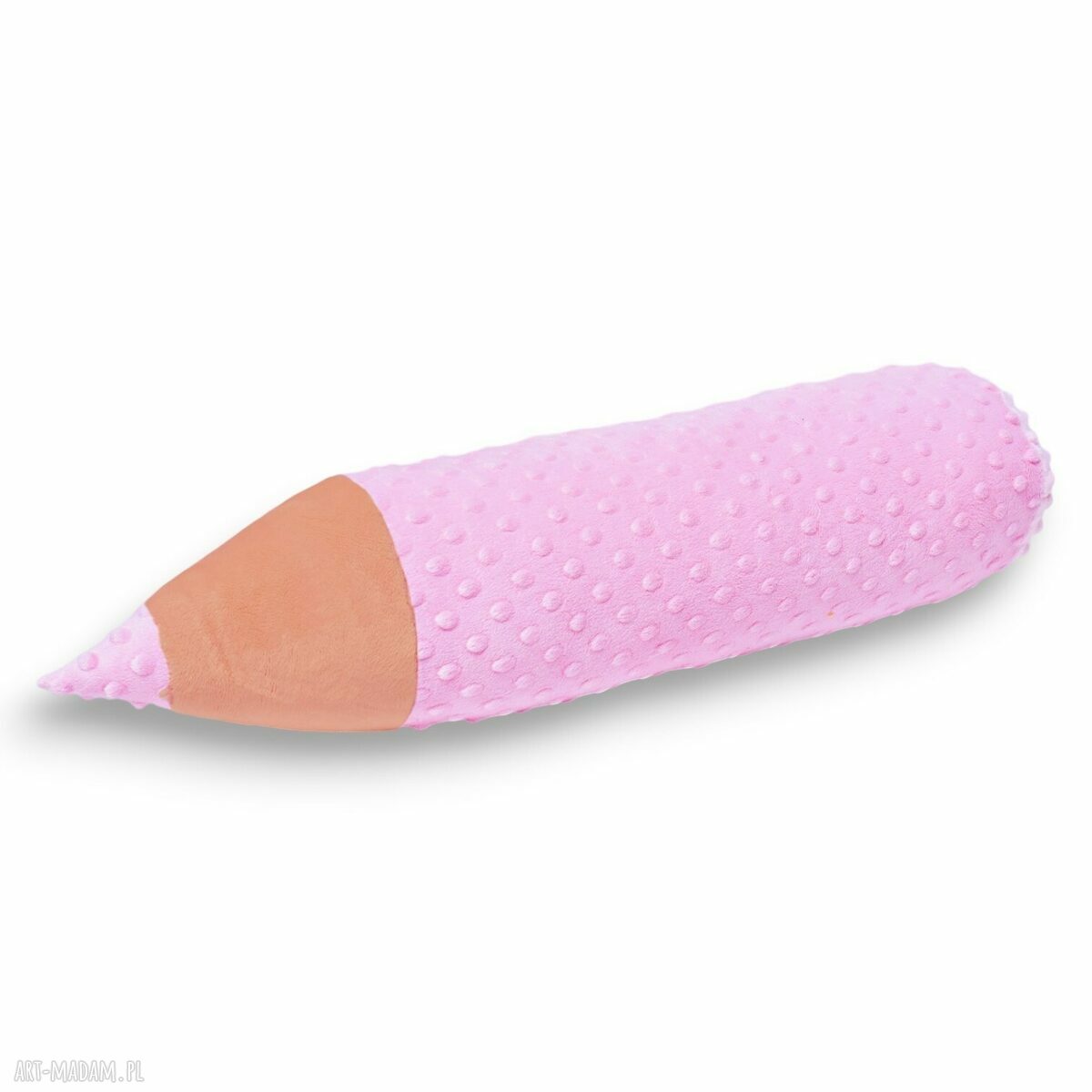 Kredka minky - poduszka wałek 60x15 cm jako zagłówek i ochraniacz
