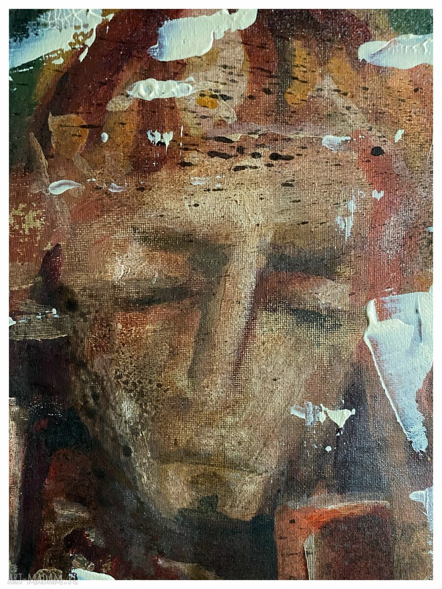 Król Artur - Upadek Camelotu 39x39 - obraz strukturalny z akrylu