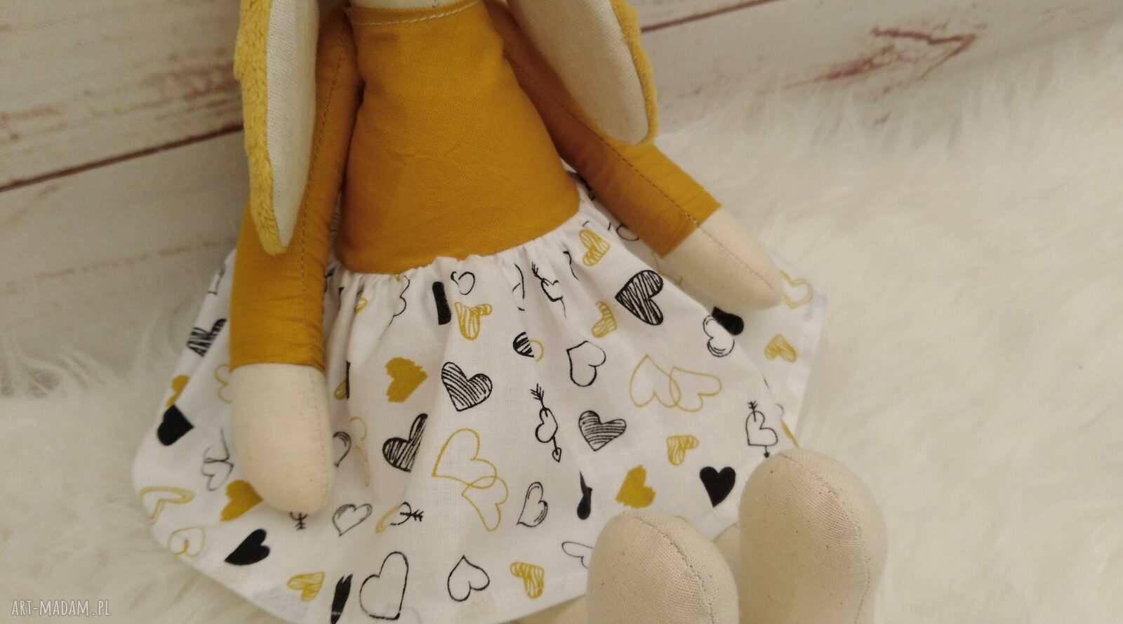 Króliczek Tilda przytulanka (handmade, antyalergiczna)