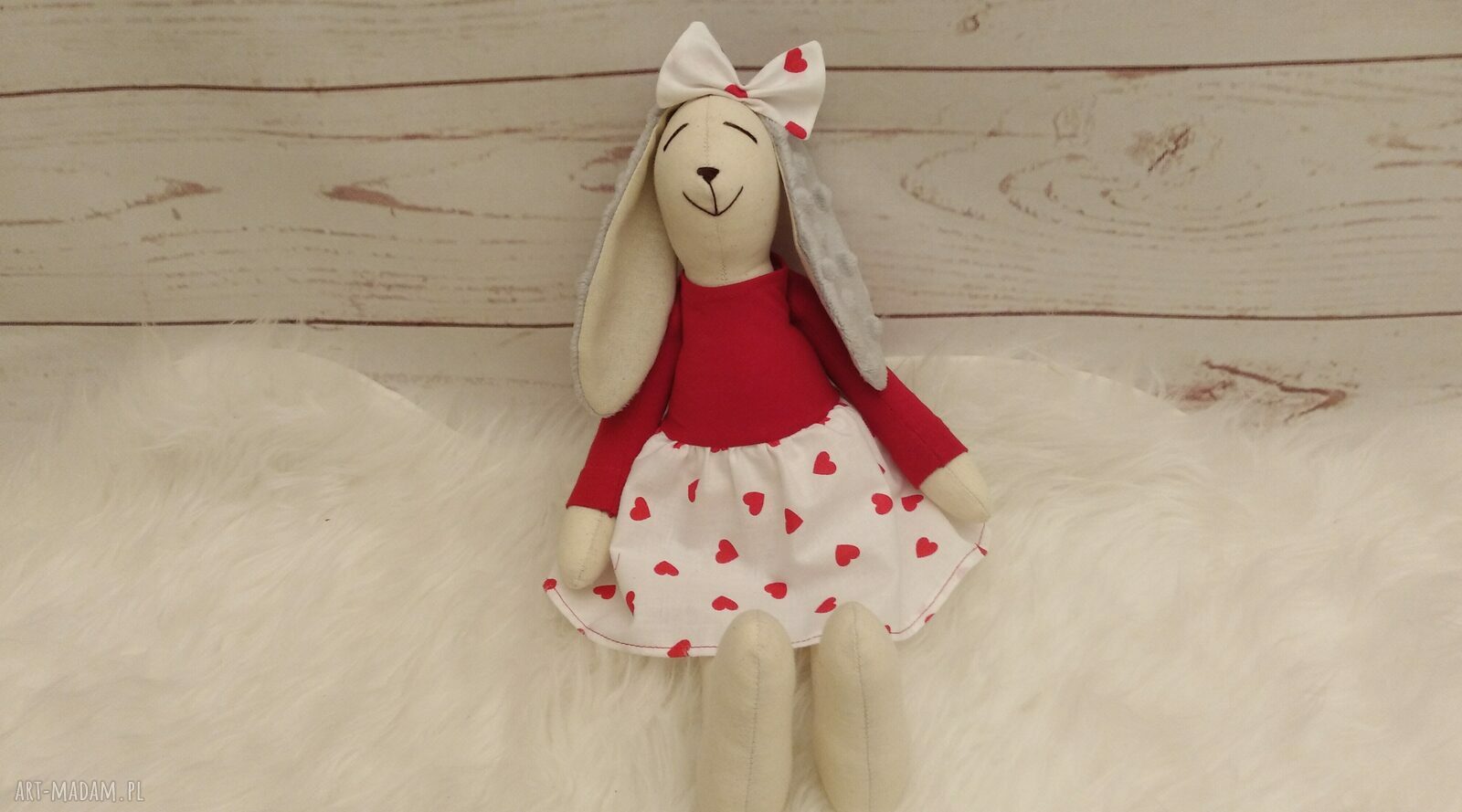 Króliczek Tilda przytulanka 38 cm - prezent dla dziecka