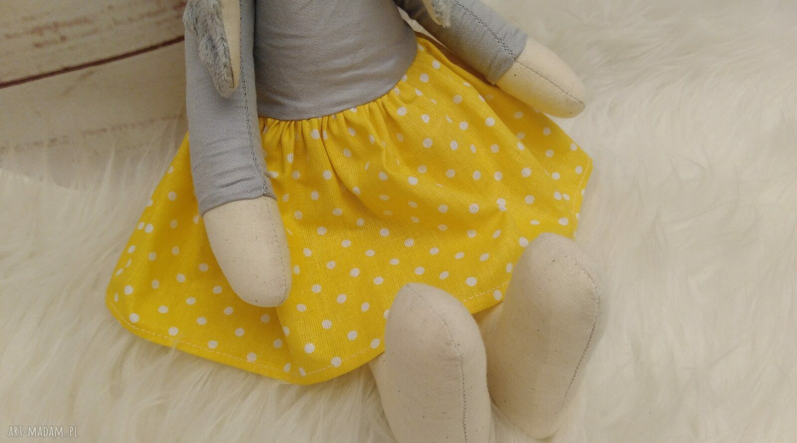 Króliczek Tilda przytulanka 38 cm - mięciutki prezent dla dziecka