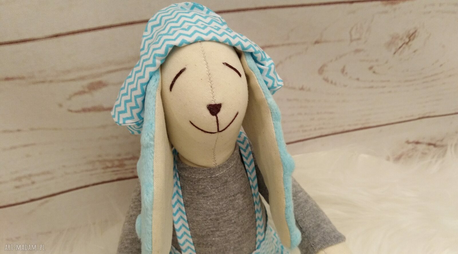 Króliczek Tilda przytulanka 38 cm - antyalergiczny handmade dla dziecka