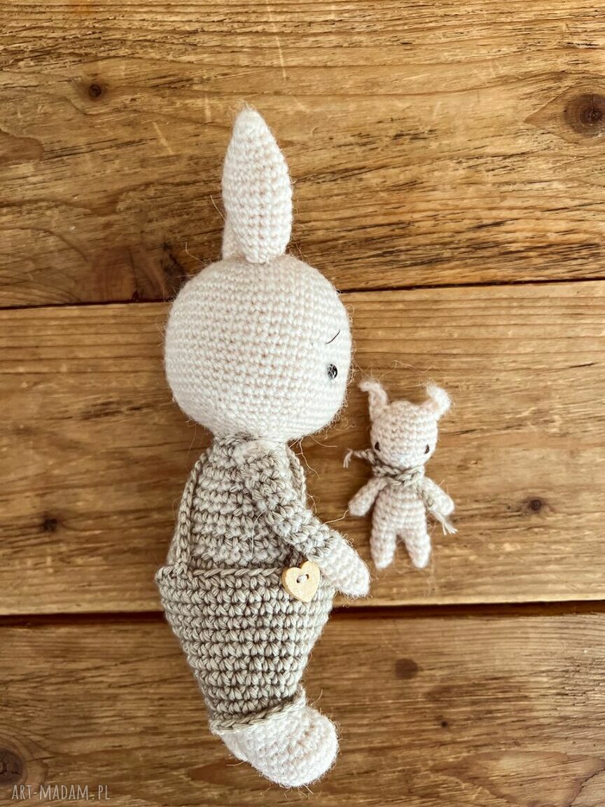 Mini kosmetyczka lniana w kolorze zgaszony róż - boho