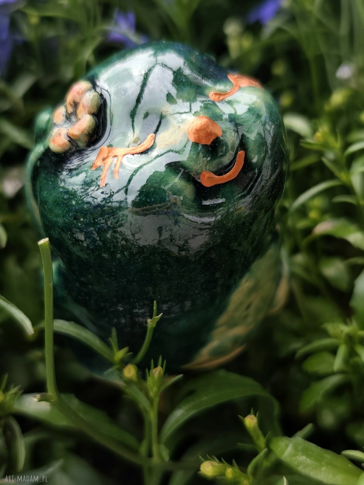 Królik ceramiczny Wolna Chwila - dekoracja do kwiatów i na półkę