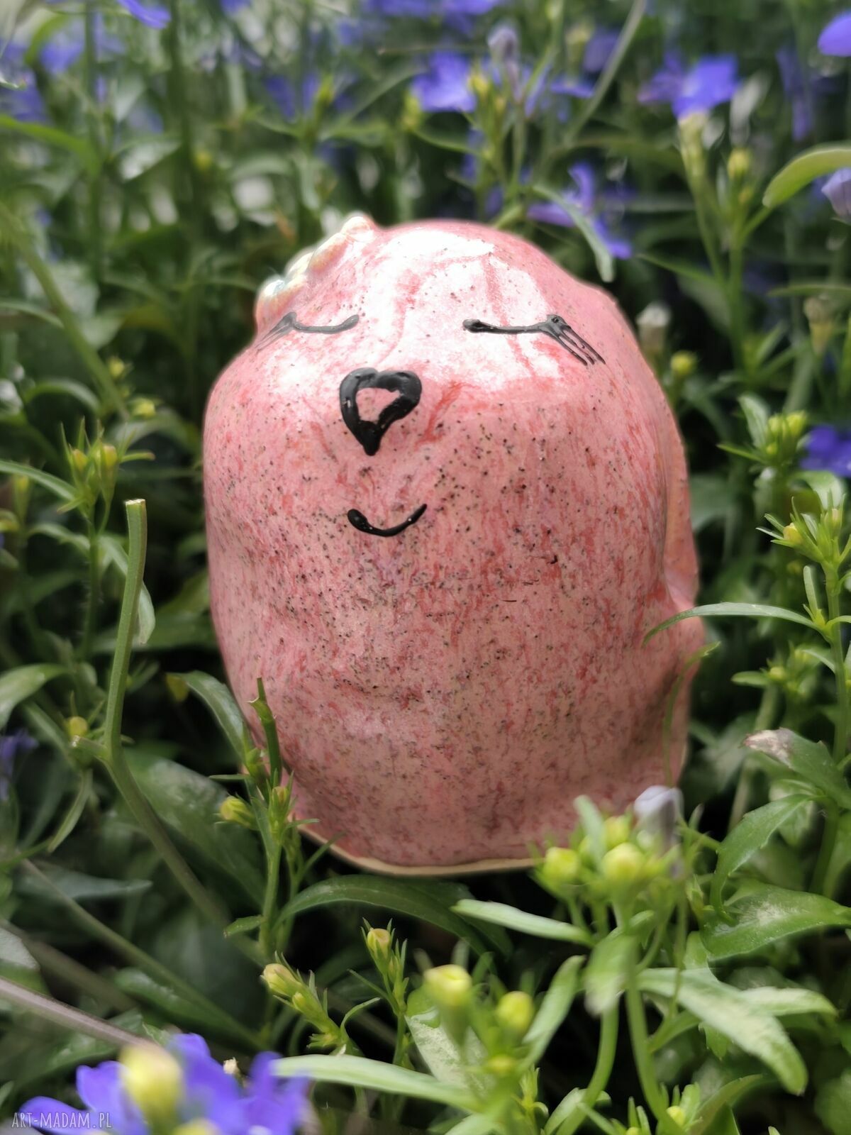 Królik ceramiczny Wolna Chwila - dekoracja do kwiatów i na półkę