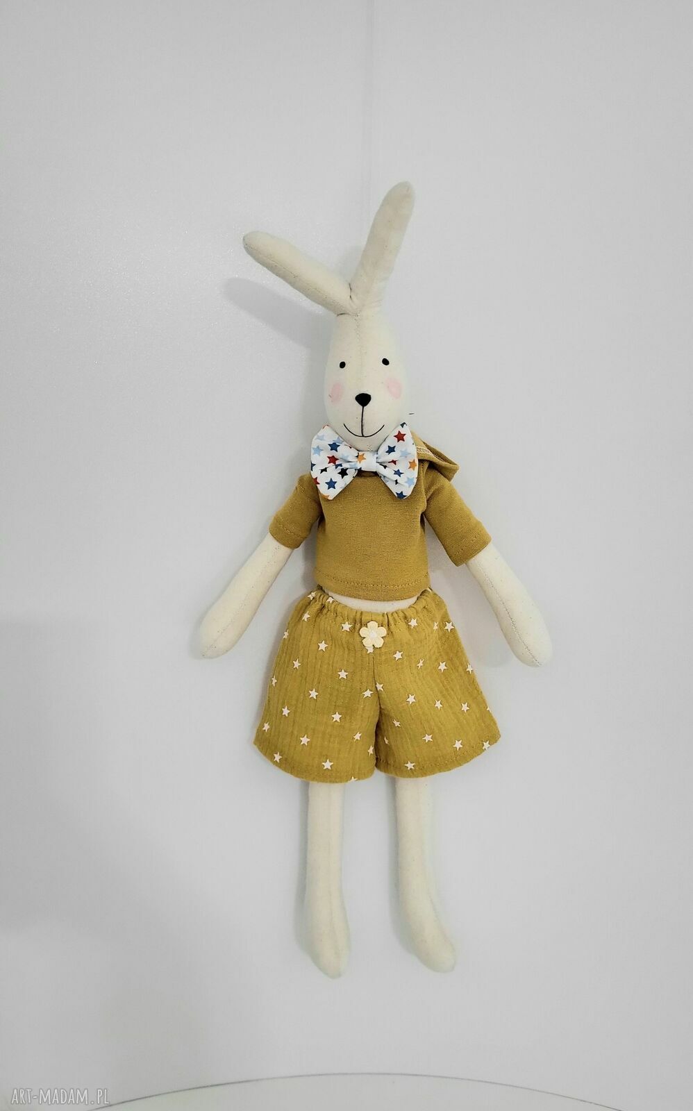 Królik zając z personalizacją 52 cm