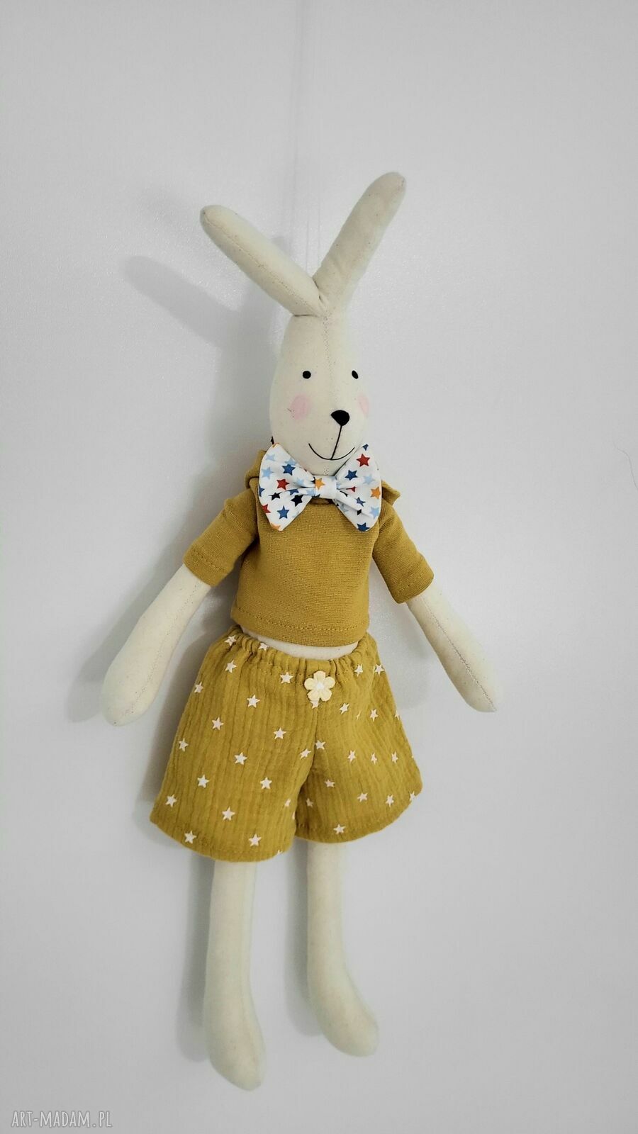 Królik zając z personalizacją 52 cm