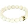 handmade bransoletki ivory jade with crystal bead