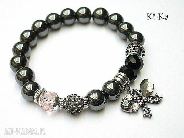 KOLEKCJA RICH GRAPHITE BOW Handmade