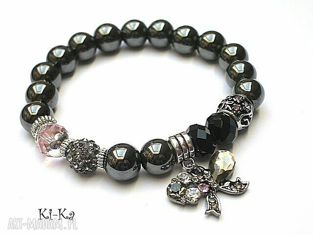 KOLEKCJA RICH GRAPHITE BOW Handmade