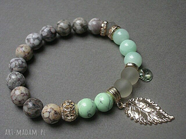 kolekcja rich taupe and mint /29.12.15/ Handmade