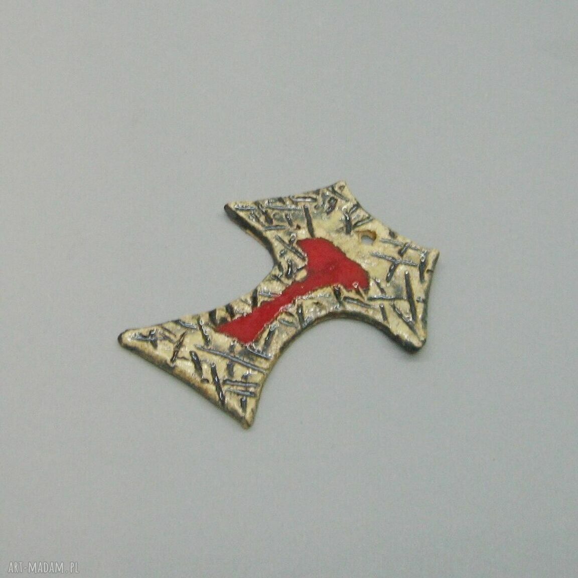 Krzyż Tałka Franciszkańska IV - ceramika handmade na ścianę